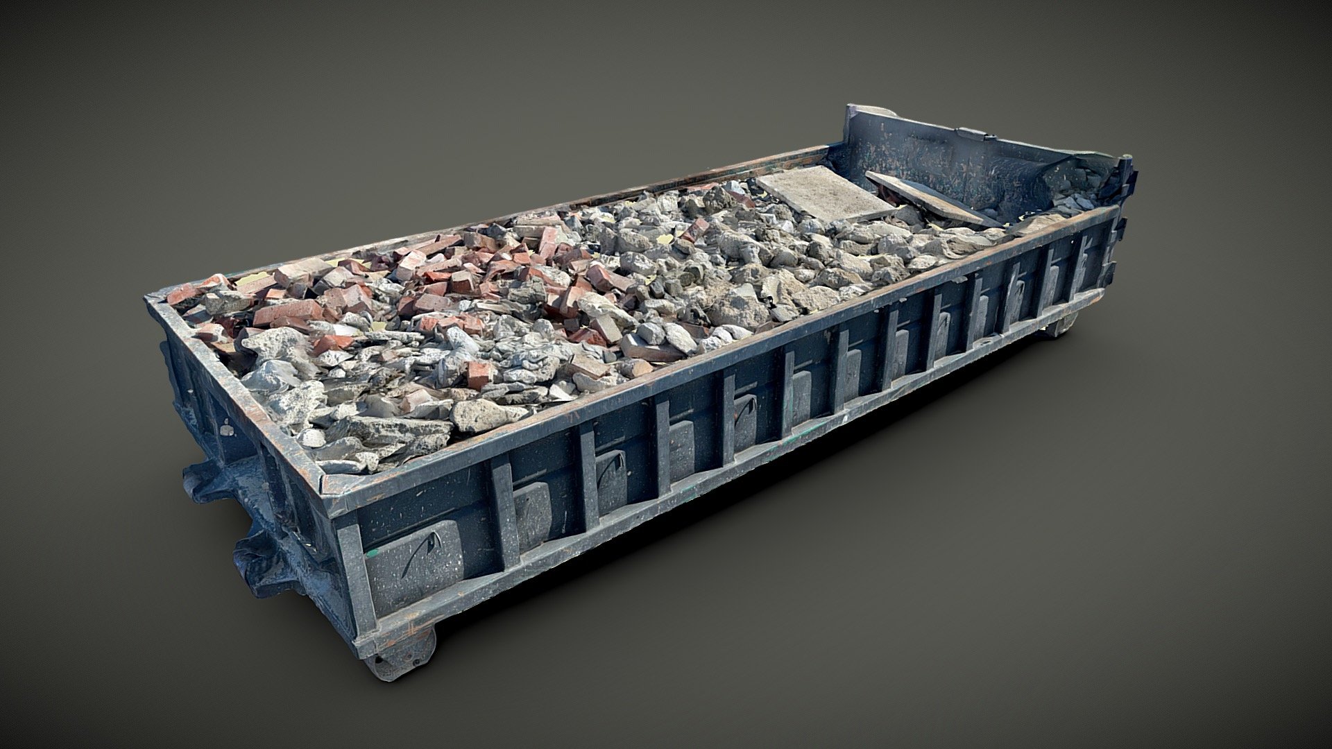 Construction Dumpster 3d model