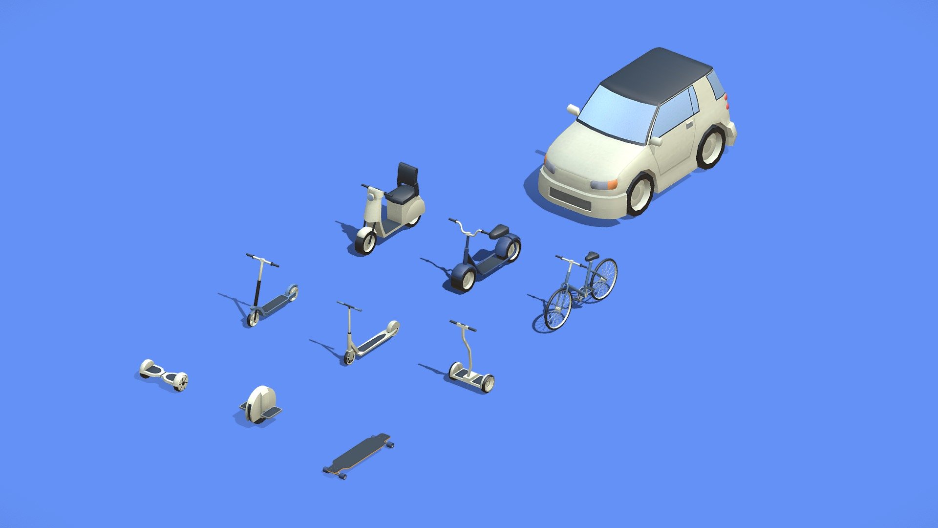 Electric Vehicles 3d model