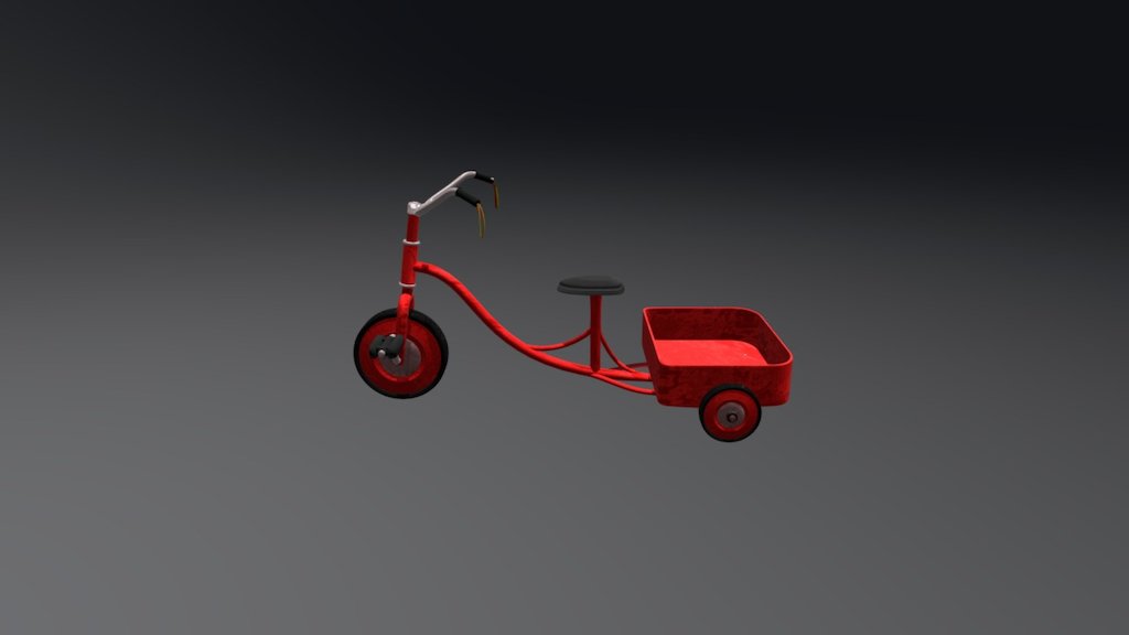 Tricycle 3d model