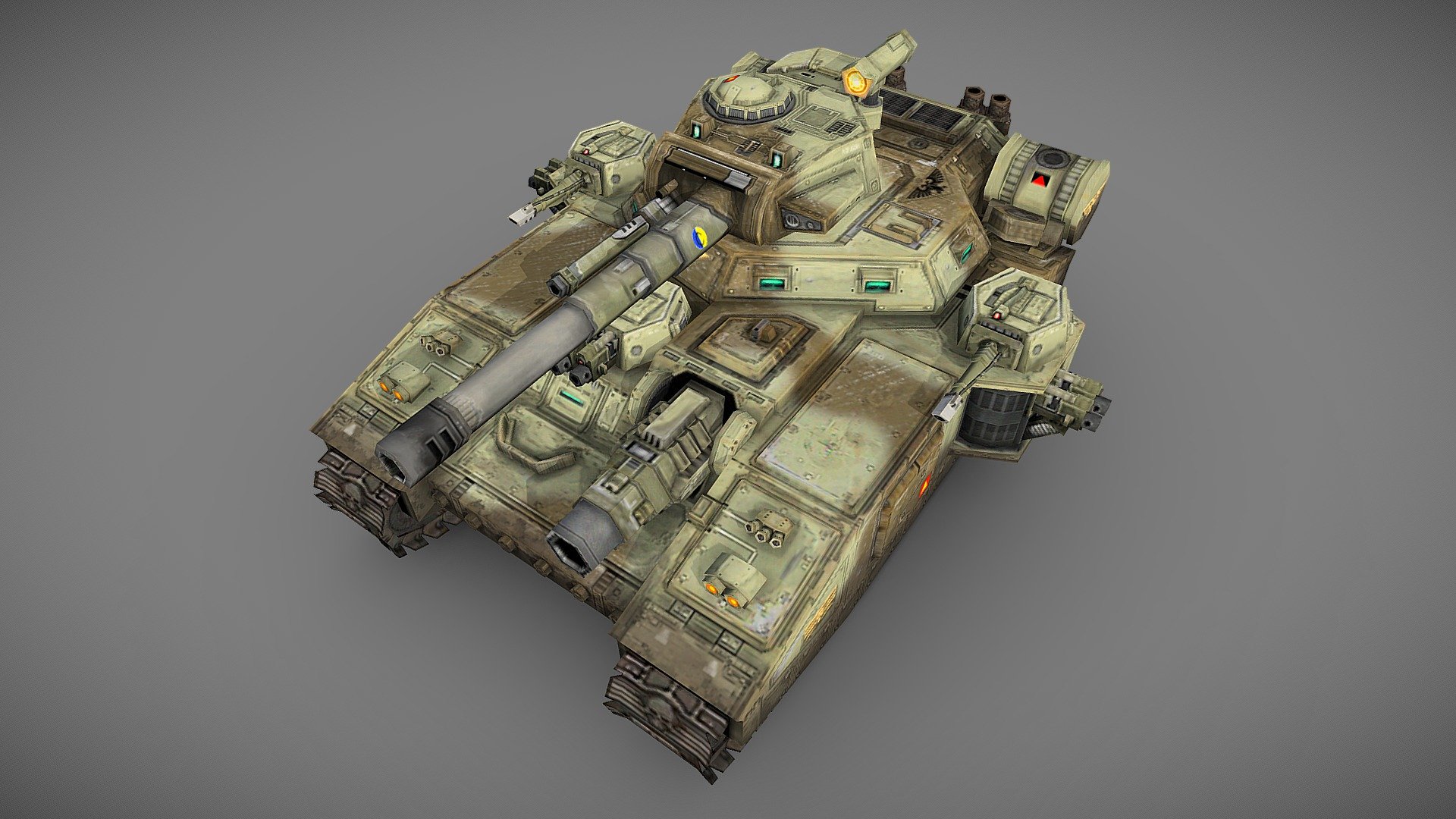 Warhammer 40K Baneblade 3d model