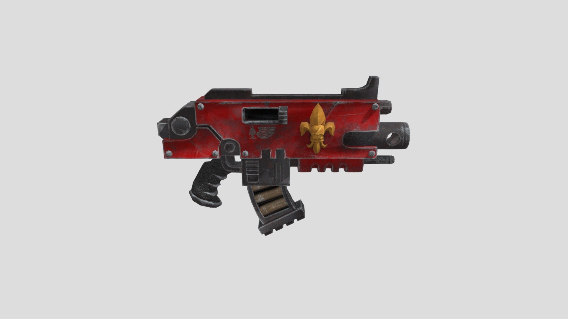 BoltGun 3d model