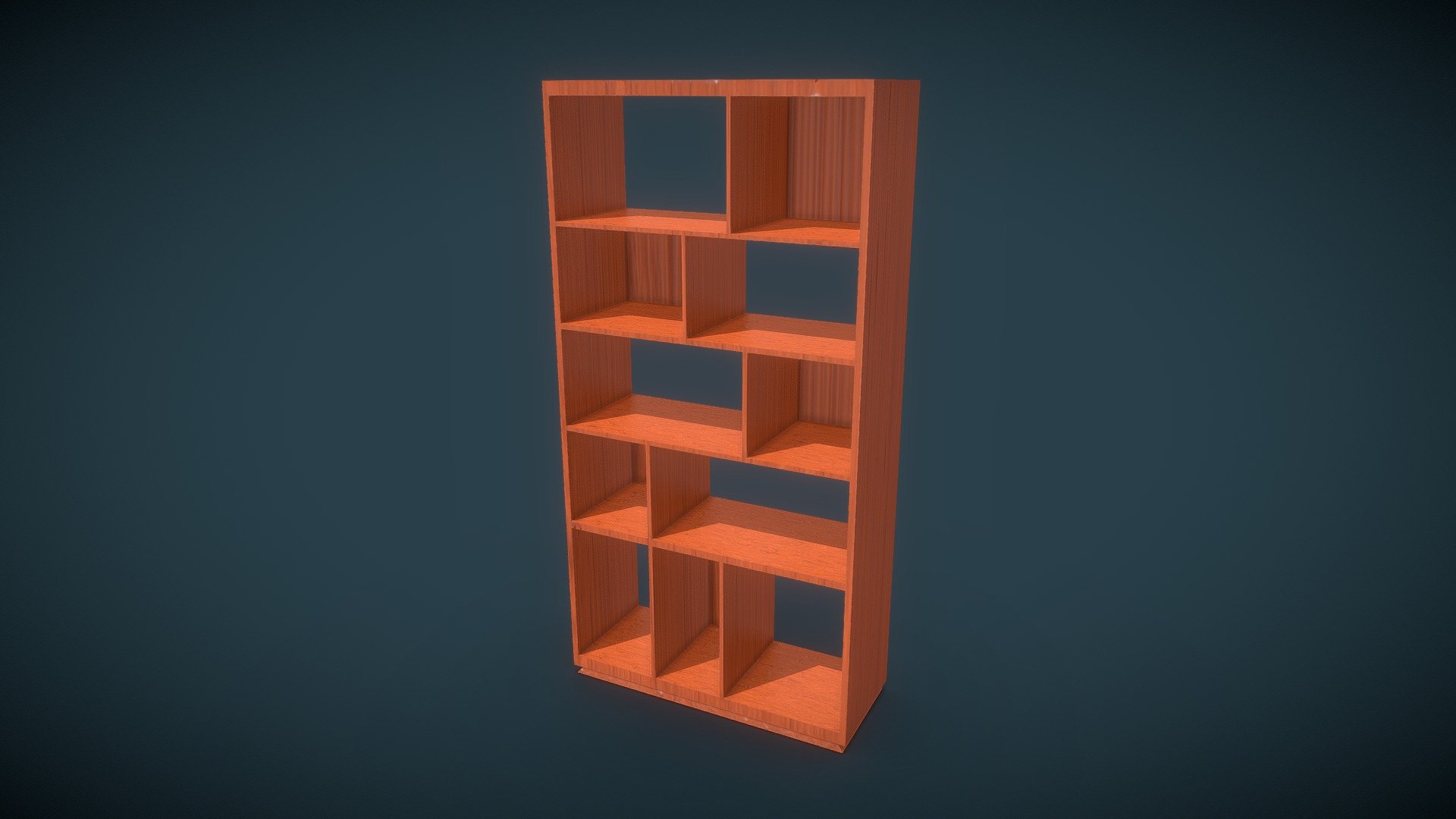 Books Stand 3d model