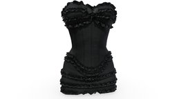 Strapless Corset Dress