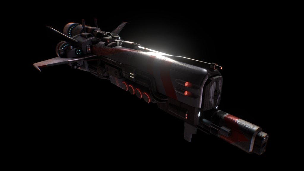 OBA Interceptor 3d model