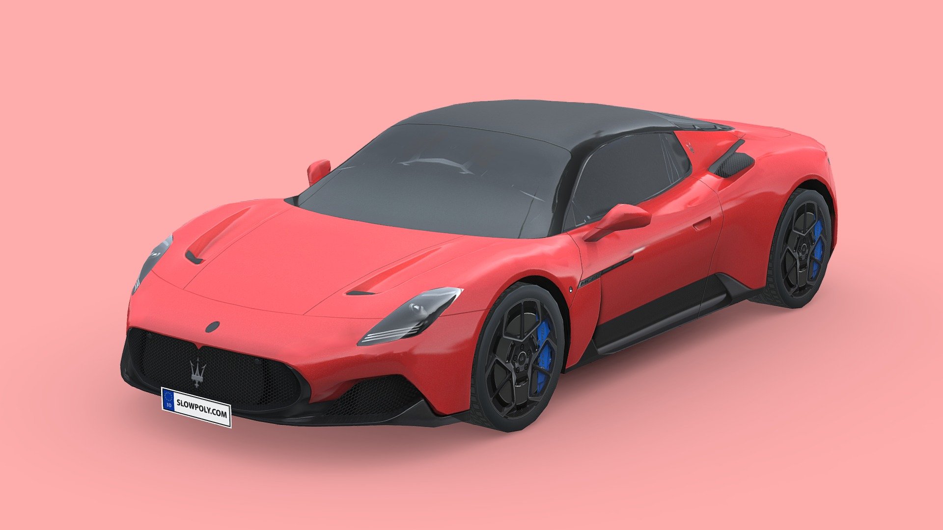 Maserati MC20 2024 3d model