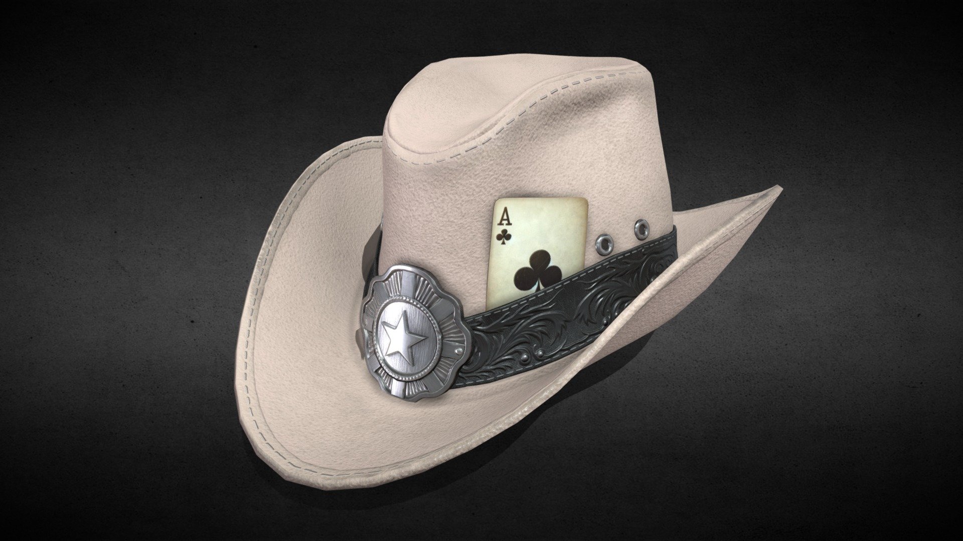 Cowboy Hat 3d model