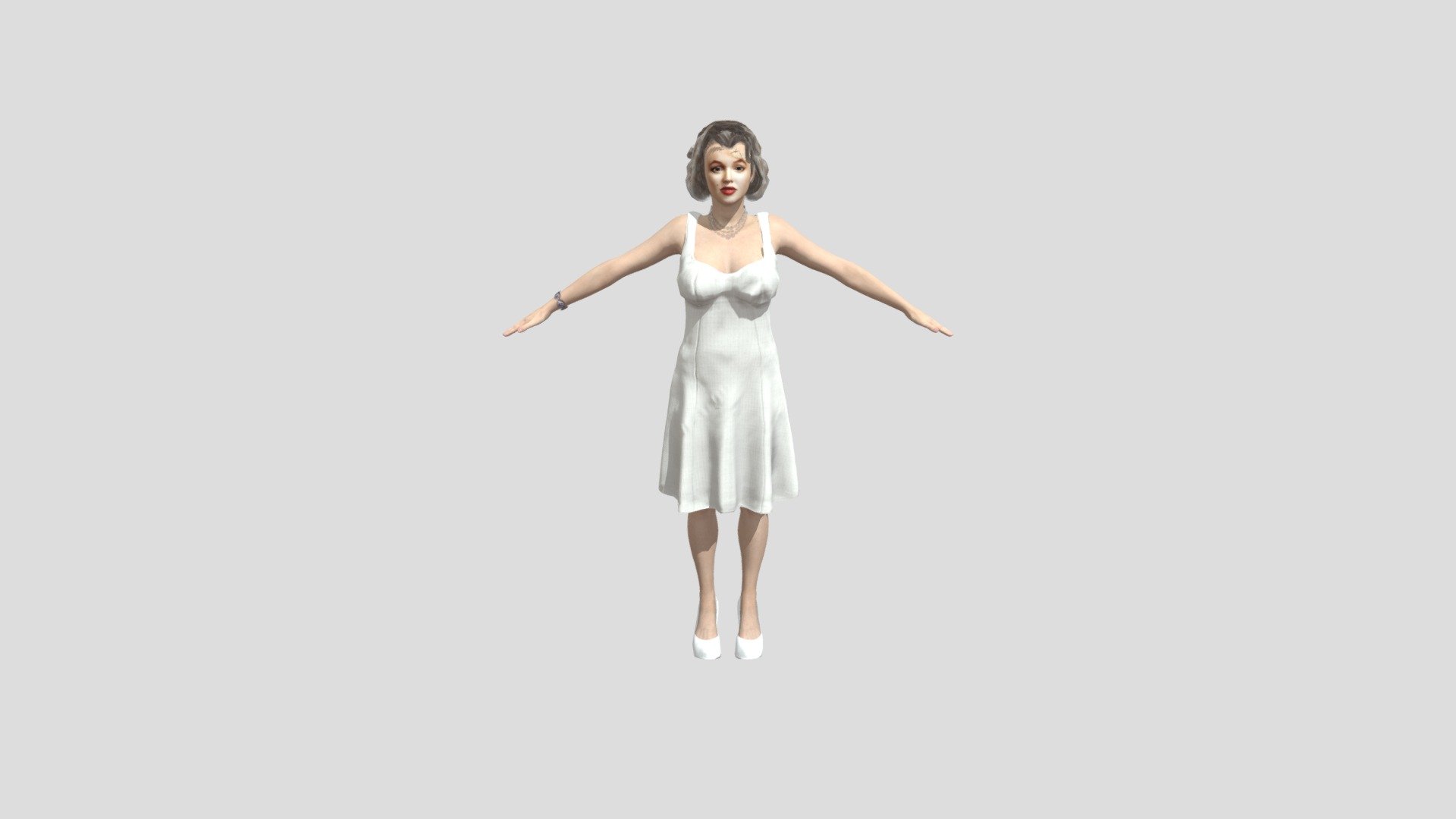 Marilyn Monroe 3d model