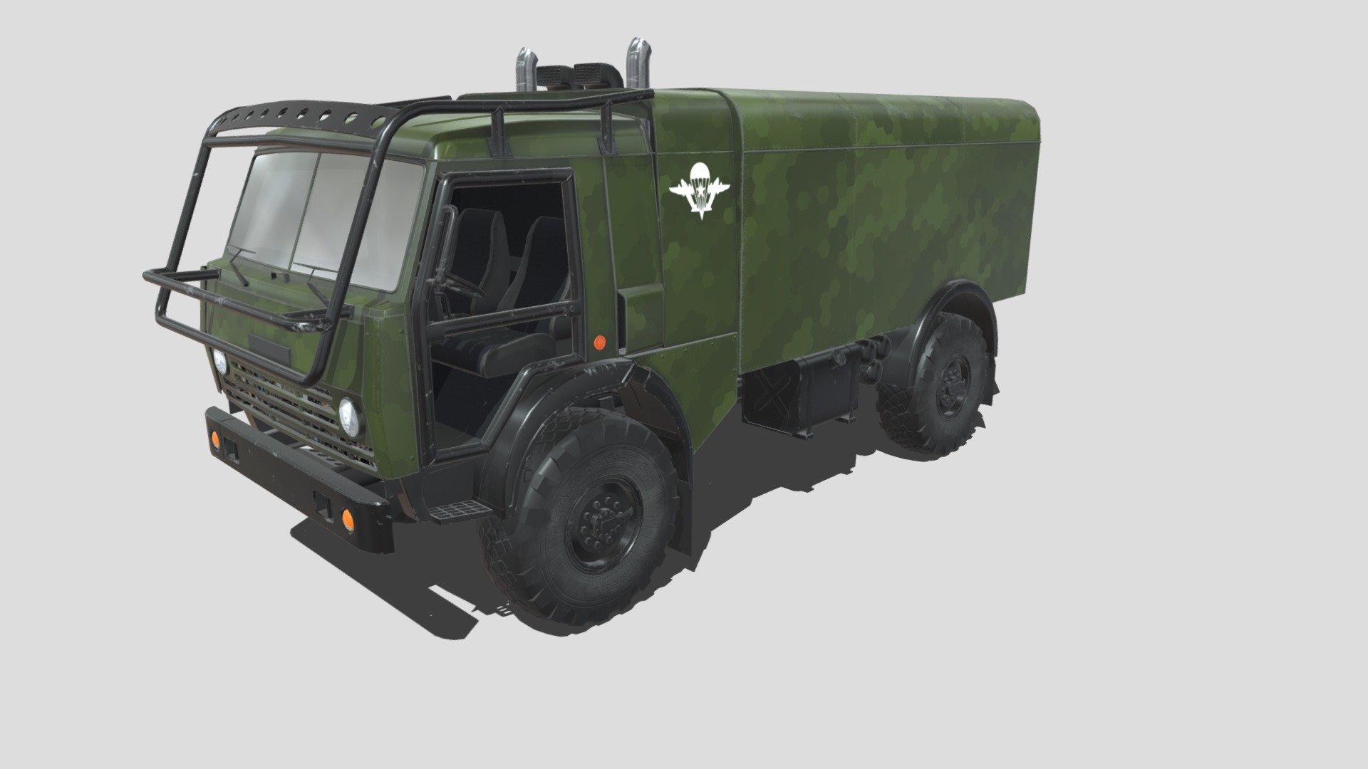 Kamaz extrim 3d model