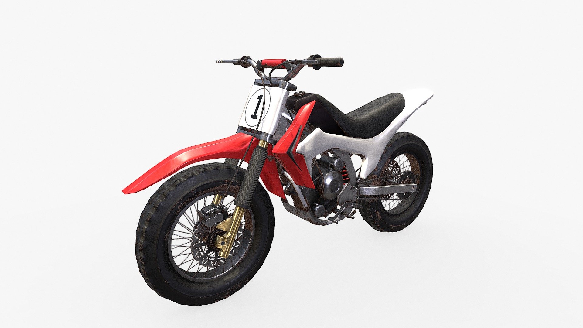 Dirt Bike 3d model