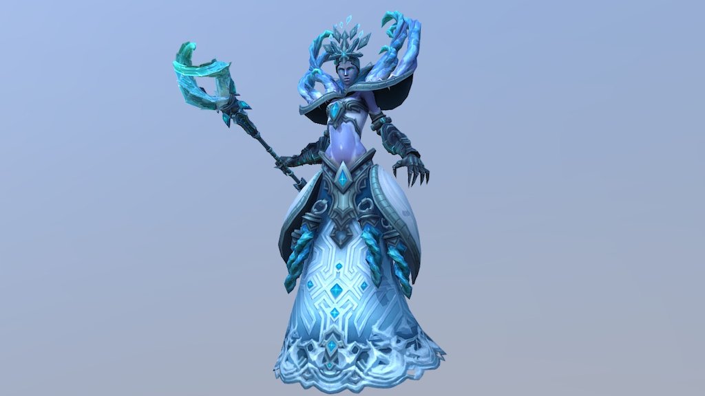 Ice Queen 3d model