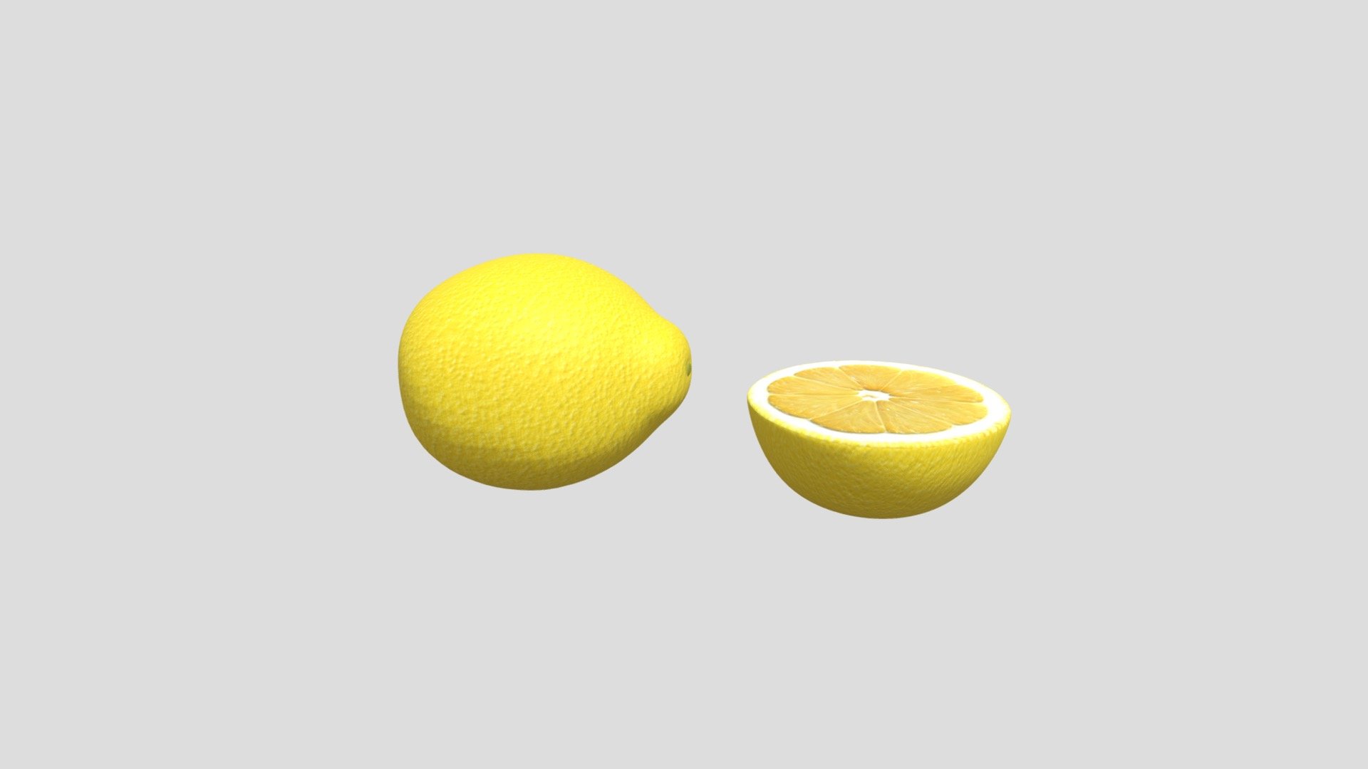 Lemon 3d model