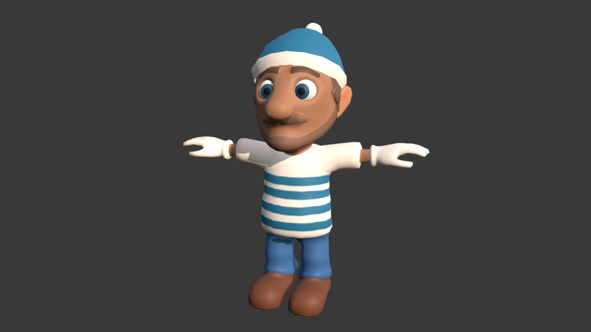 Alfred 3d model