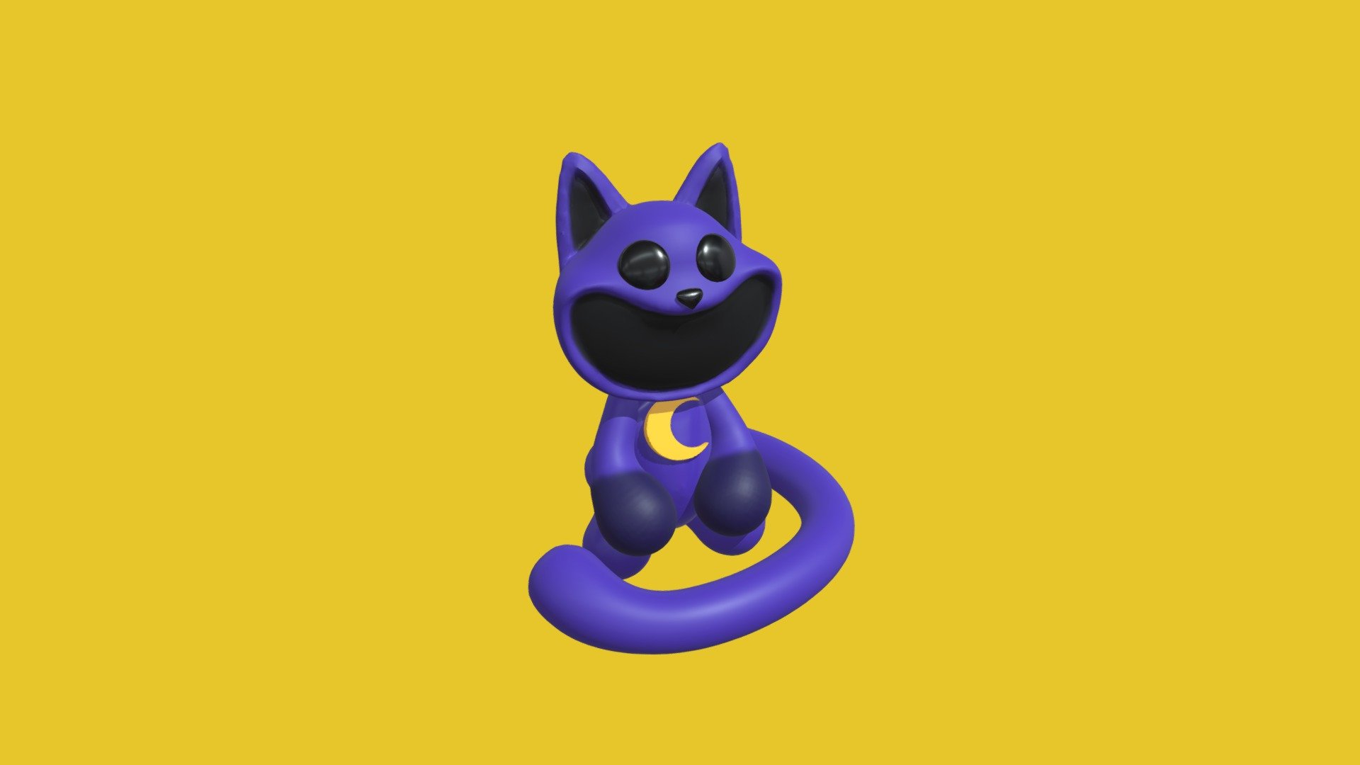 CATNAP Plushie 3d model