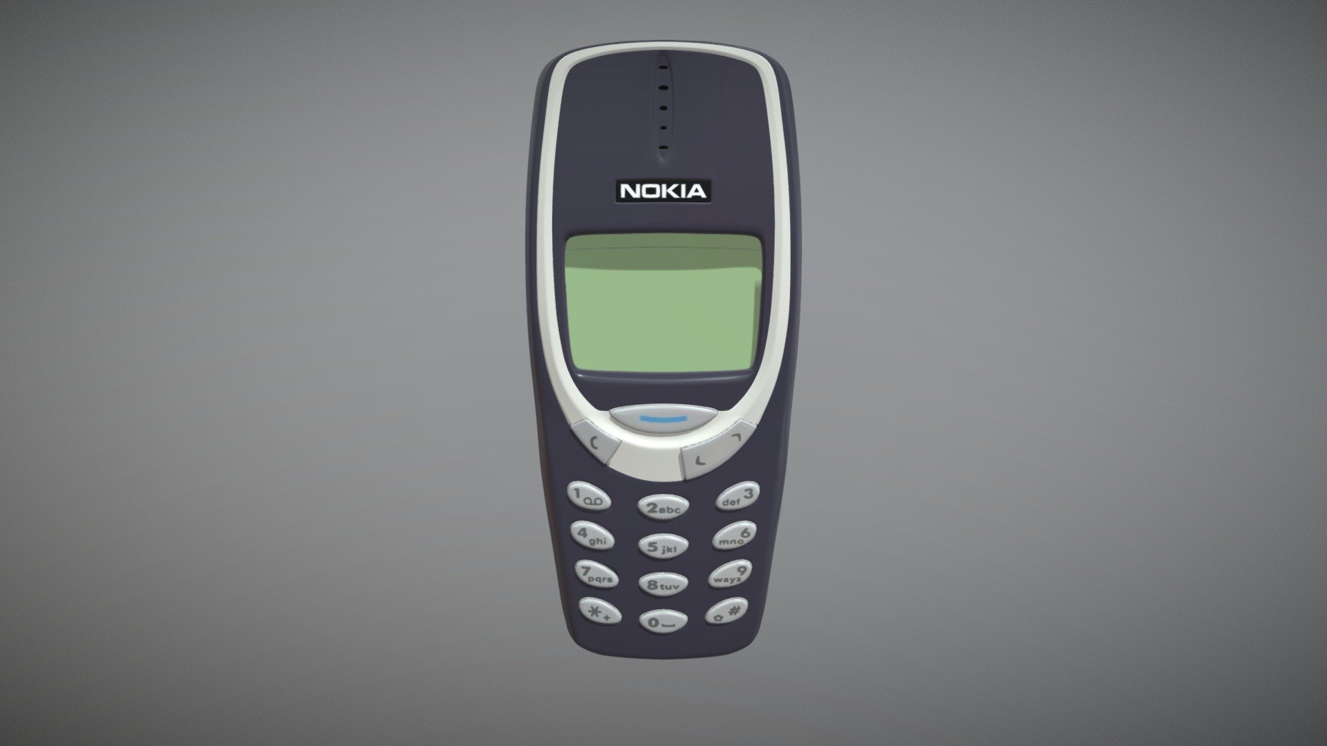 Nokia 3310 3d model