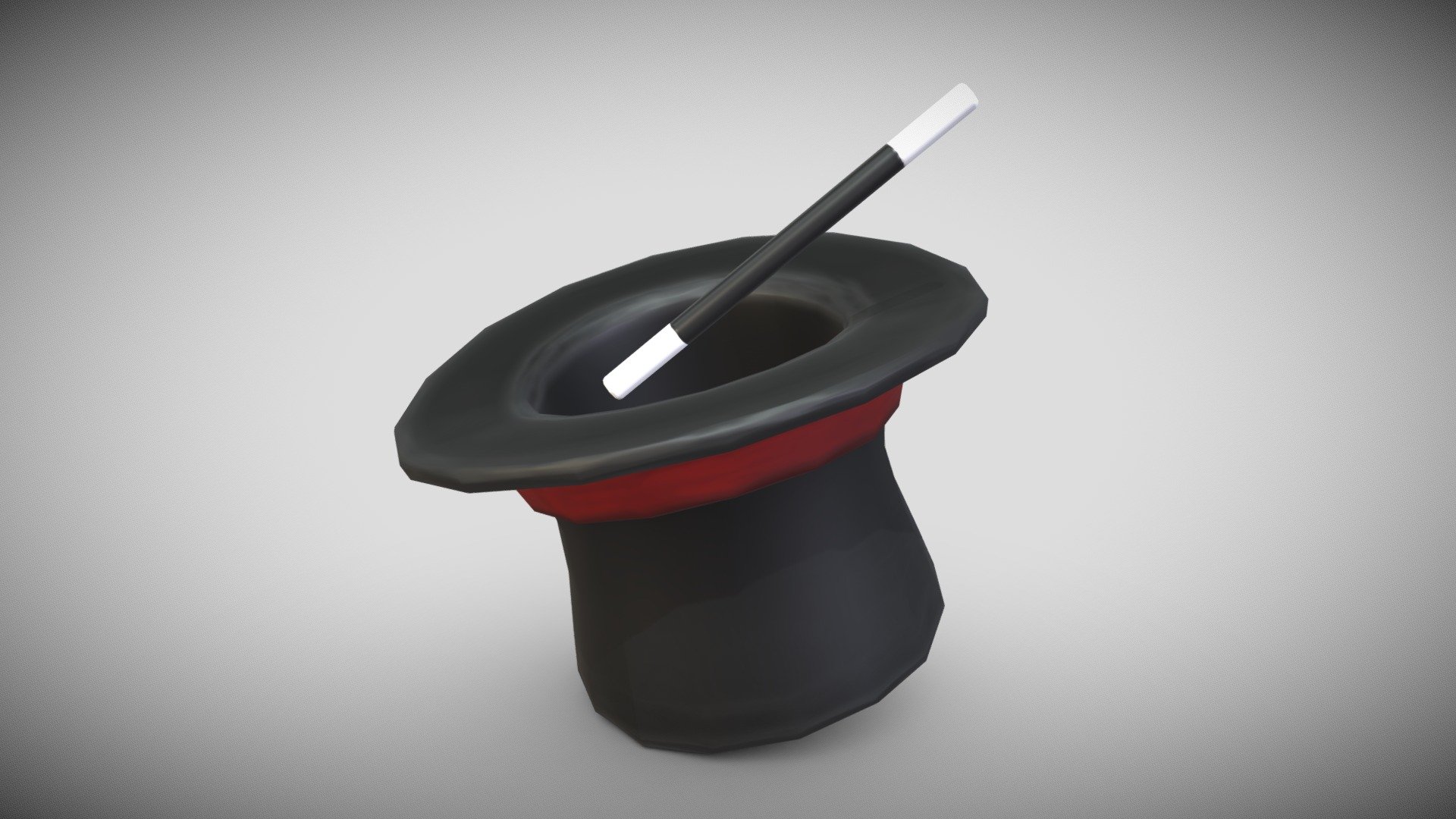 Magic Hat 3d model