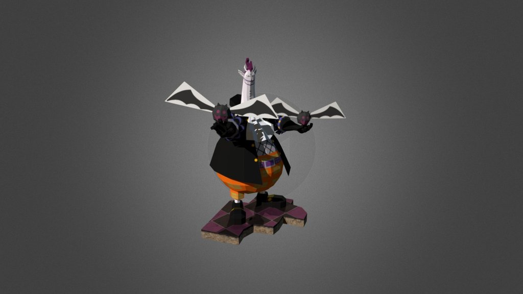 Gecko Moria 3d model