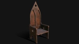 Gothic Medieval Chair