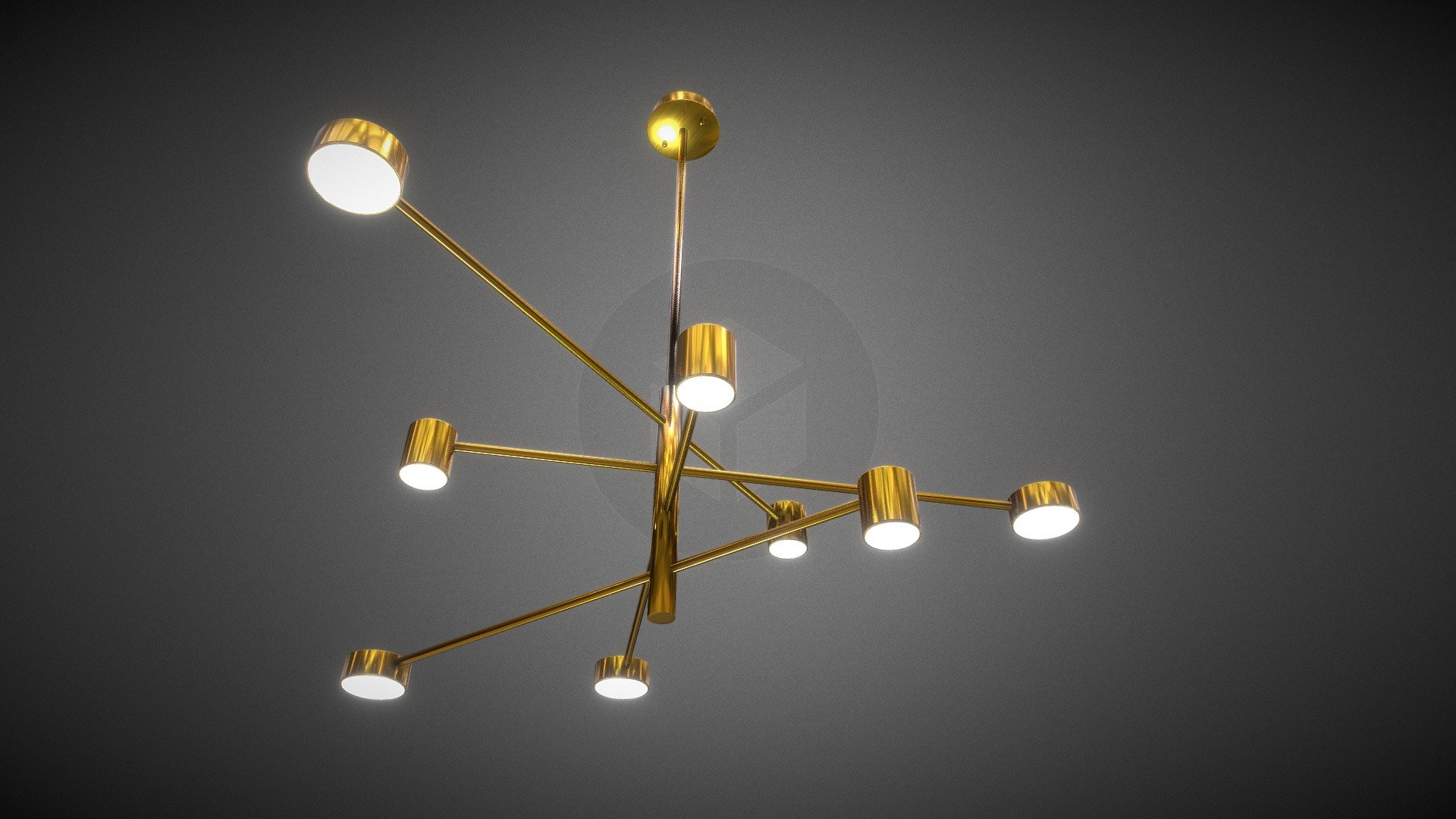 Люстра Kink Light 3d model