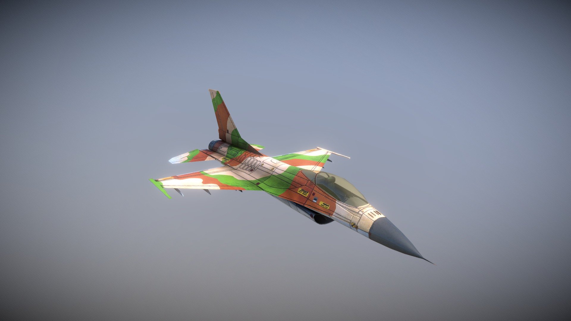 F 16 C 3d model