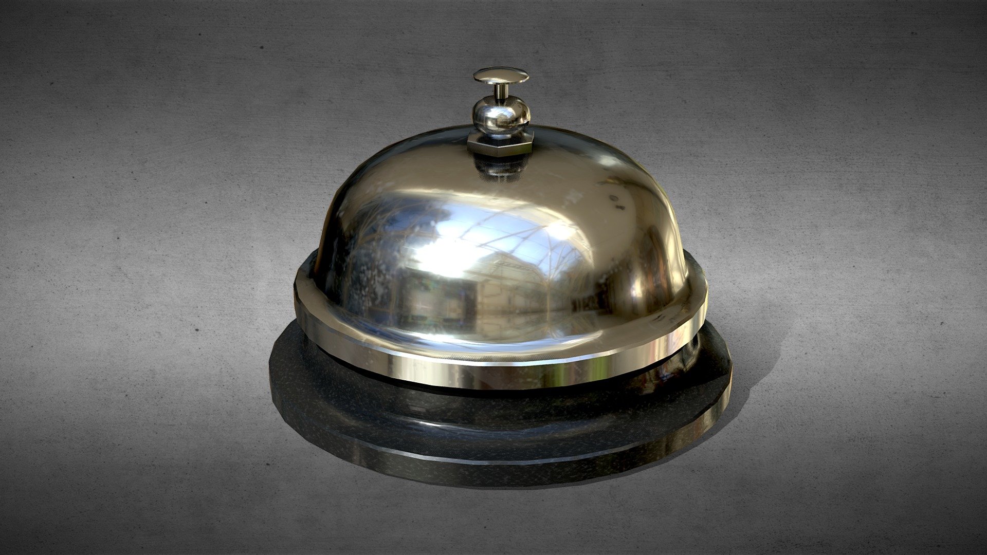 Reception Bell 3d model