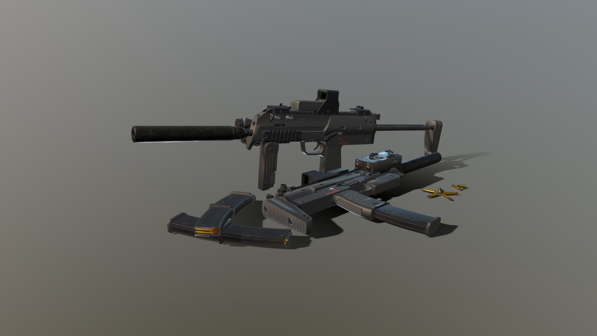 HIE MP7 Attached D180614 FR 3d model