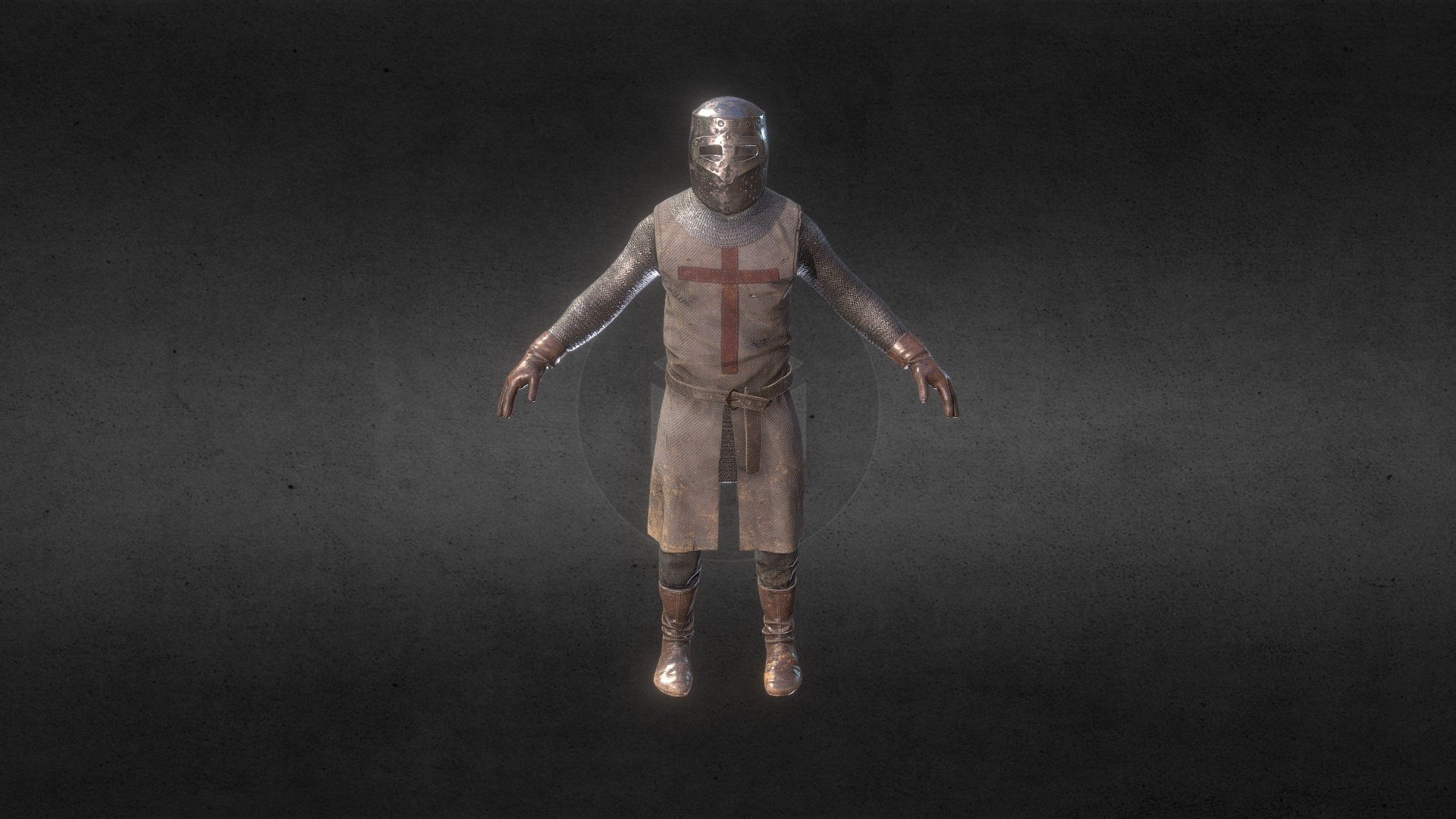 Crusader 3d model