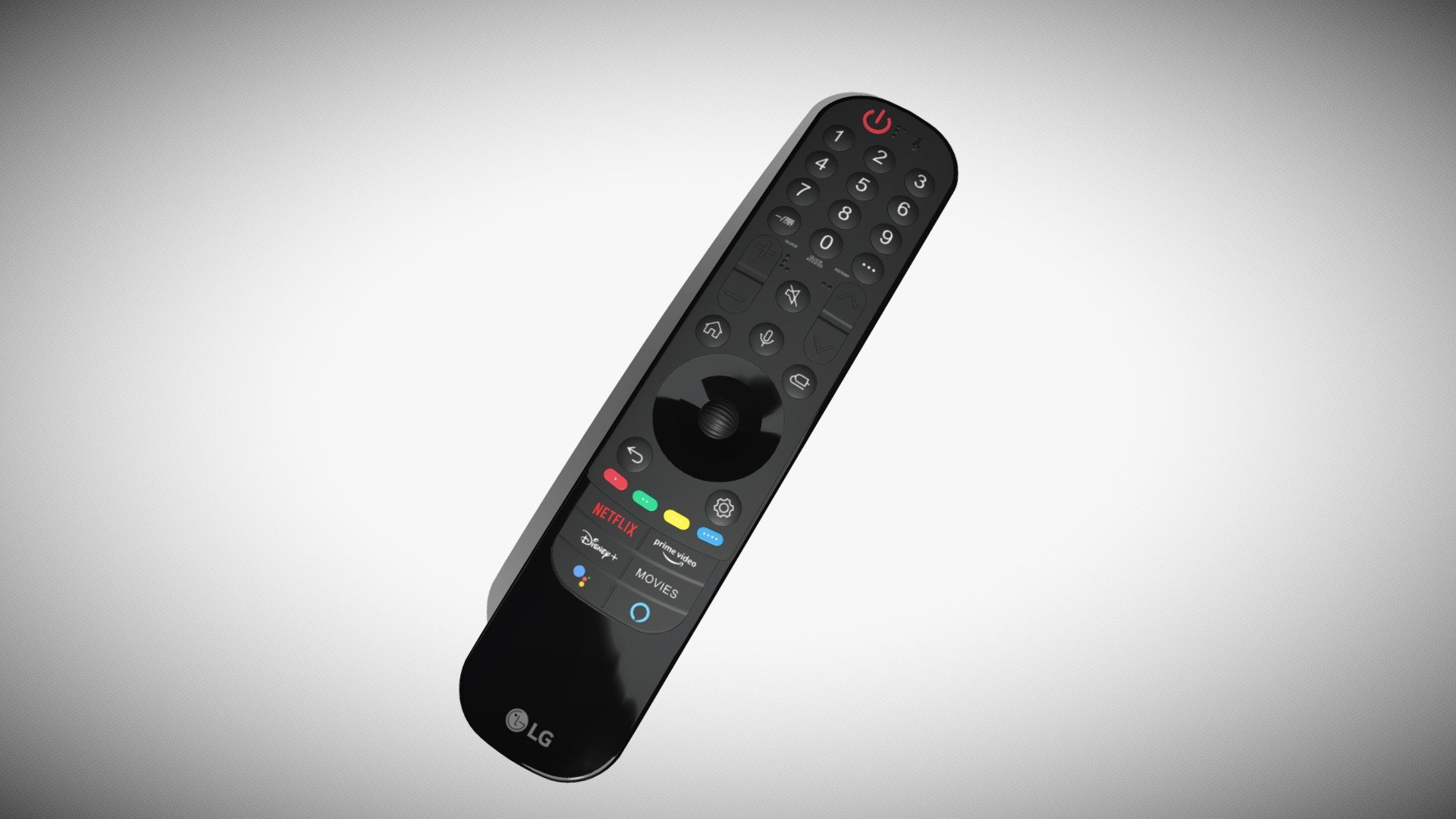 LG Magic Remote 3d model