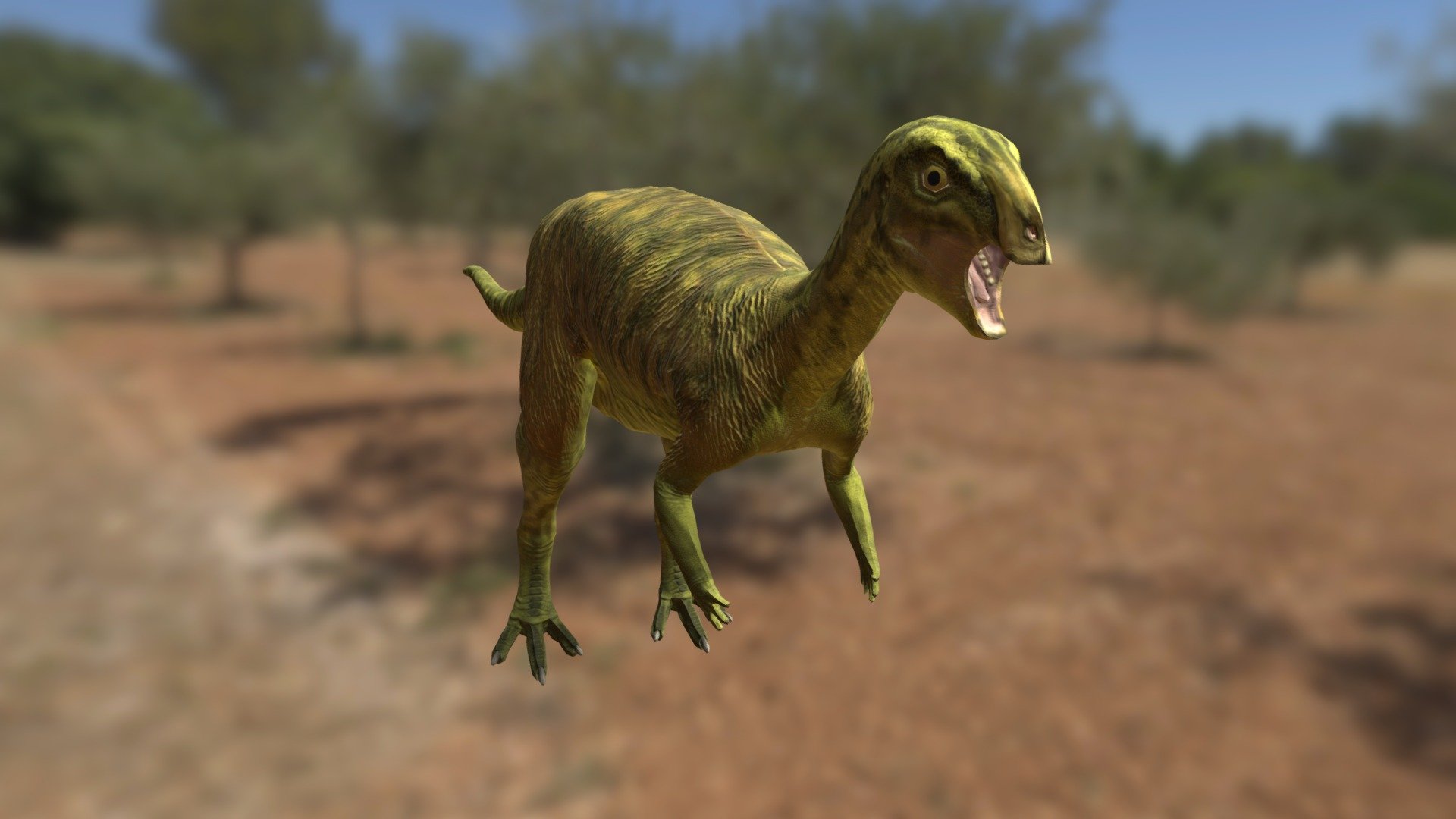 Dryosaurus 3d model