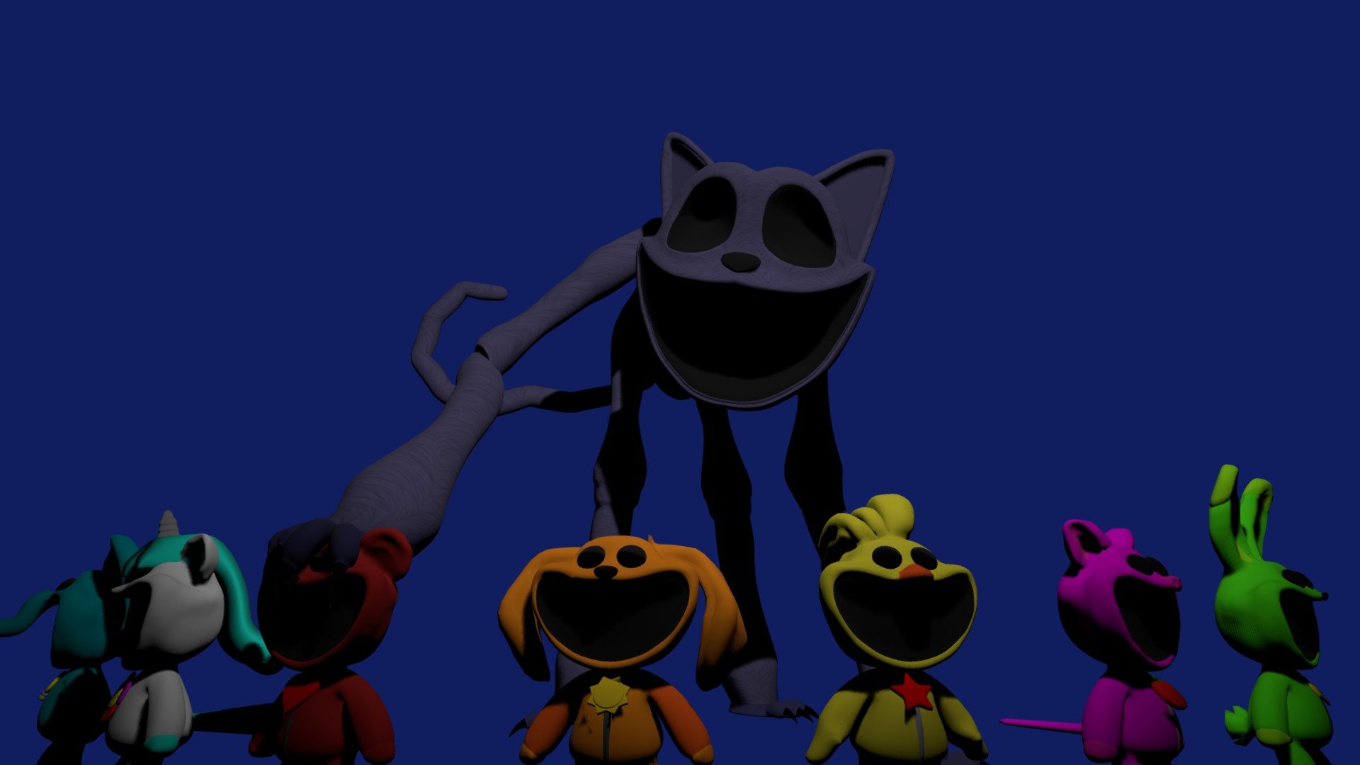 Cat Nap Poppy Playtime 3 Trailer #2 3d model