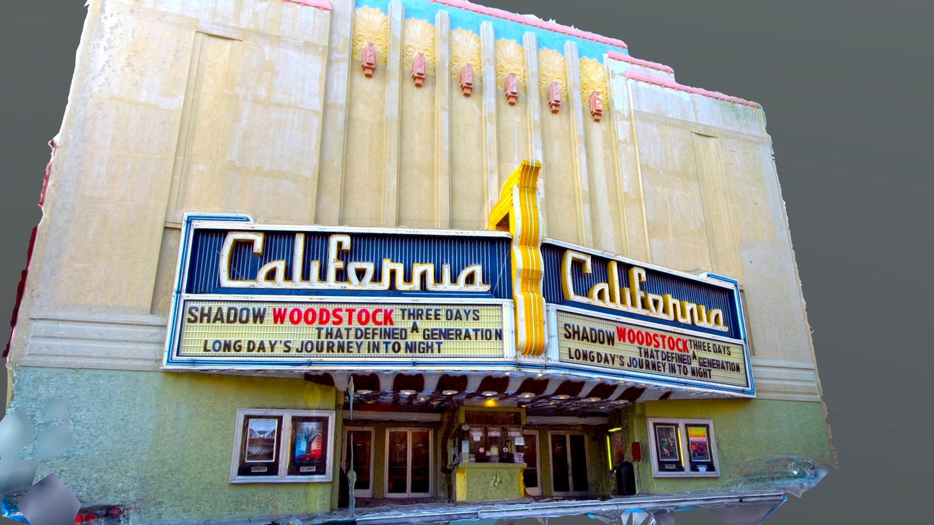 California Cinema, Berkely California 3d model