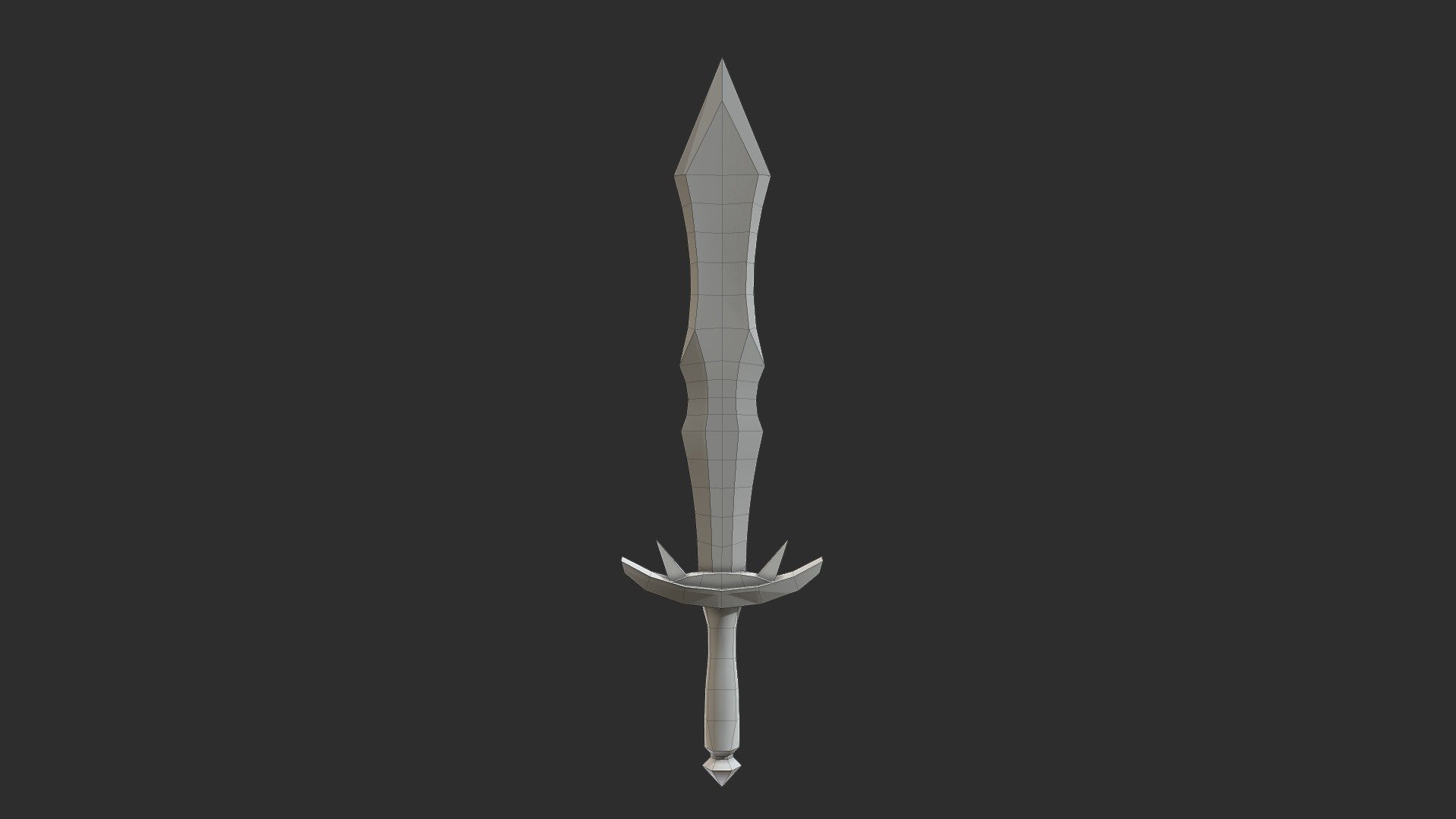 Basic Sword _noTex 3d model