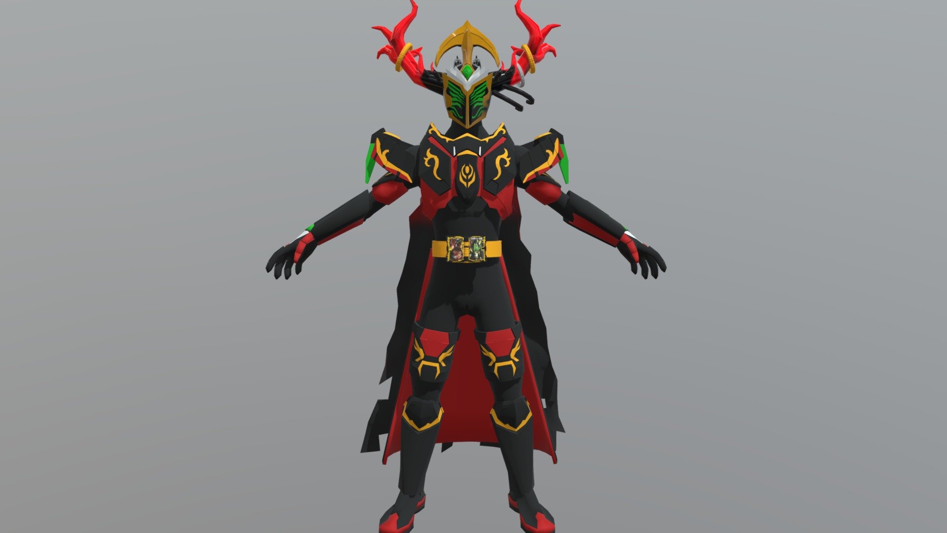 Kamen Rider Storious 3d model