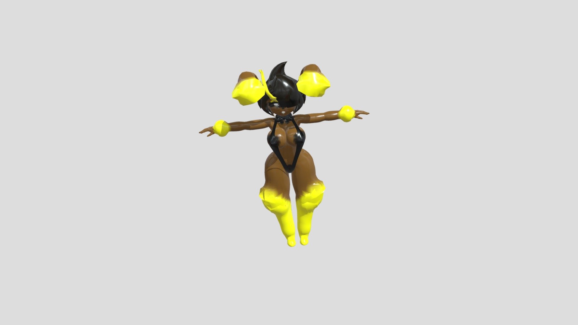 Bonfie As Lopunny 3d model