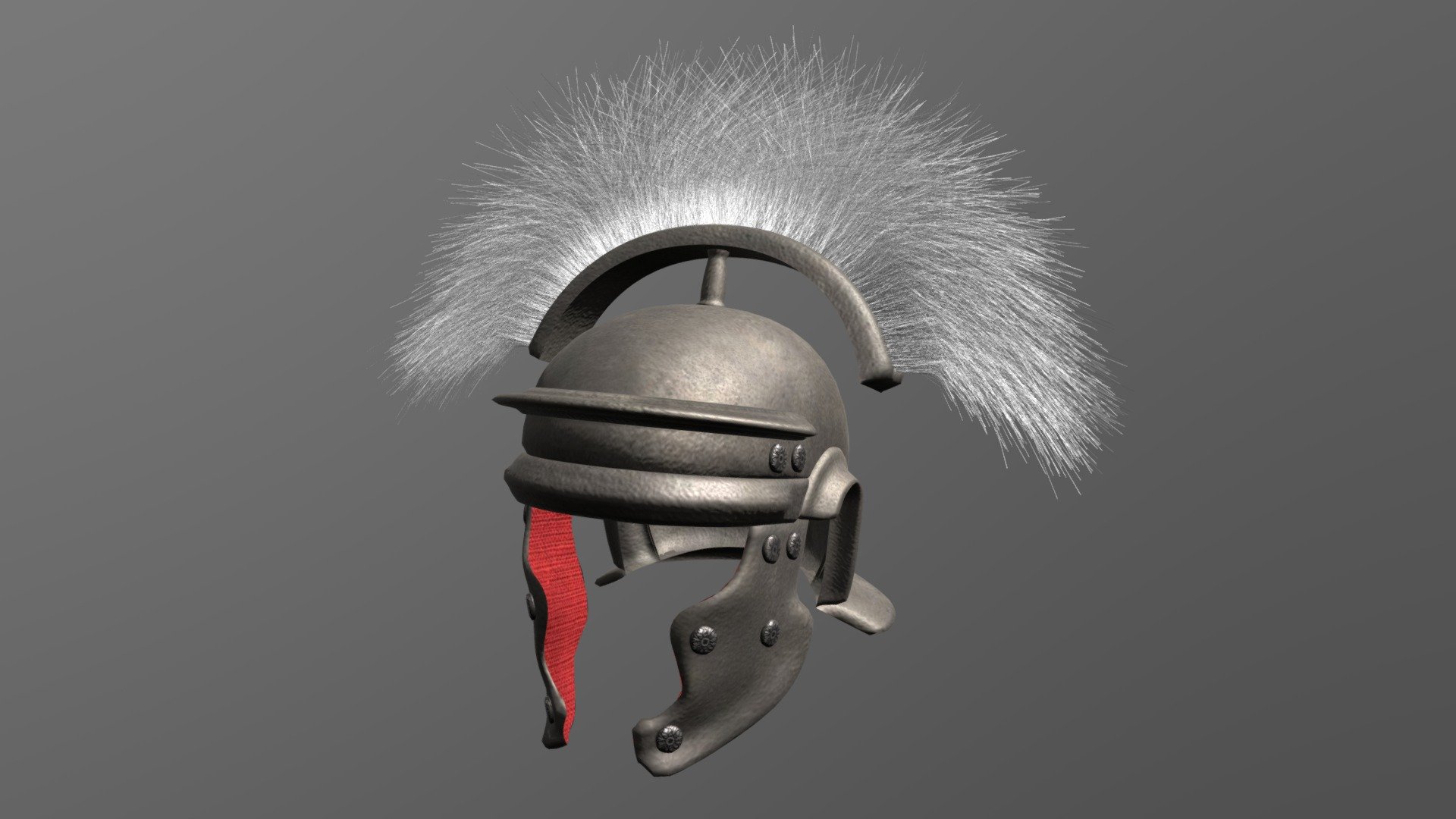 Roman Galea Helmet 3d model