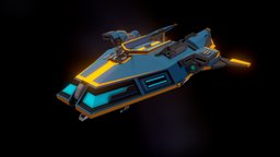 LowPoly SpaceShip