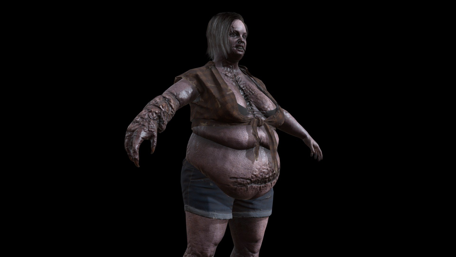 UrbanZombie7 3d model