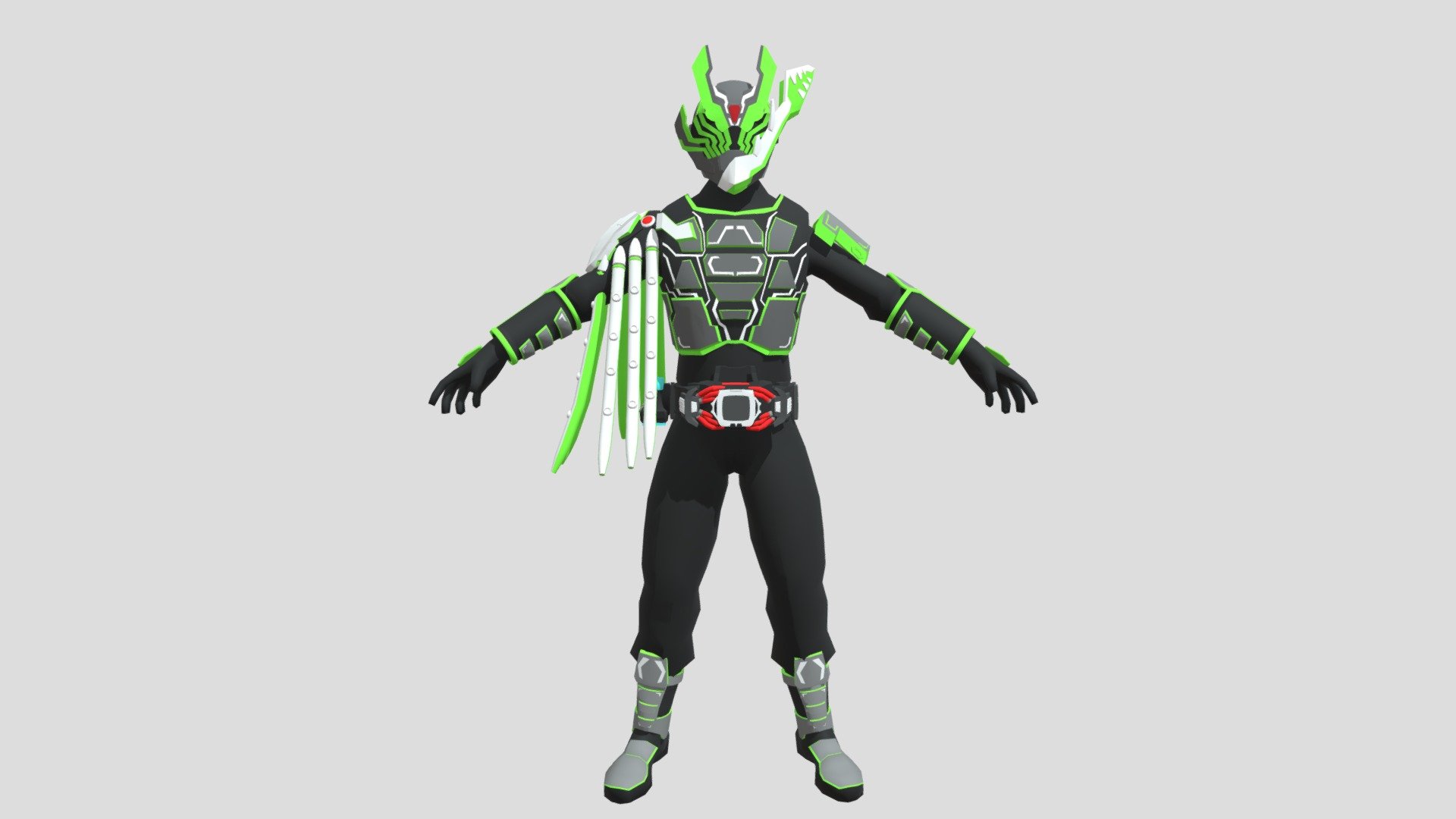 Kamen Rider Orteca 3d model