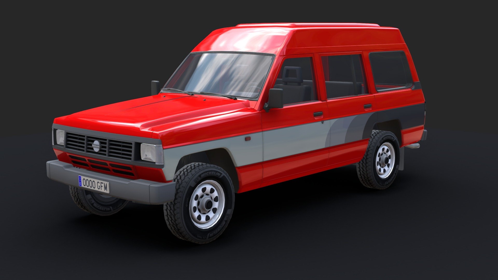 Nissan Patrol 260 3d model