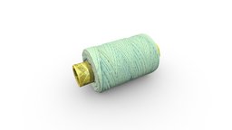 Spool of Blue Thread