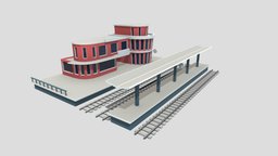 Stylised Train Station