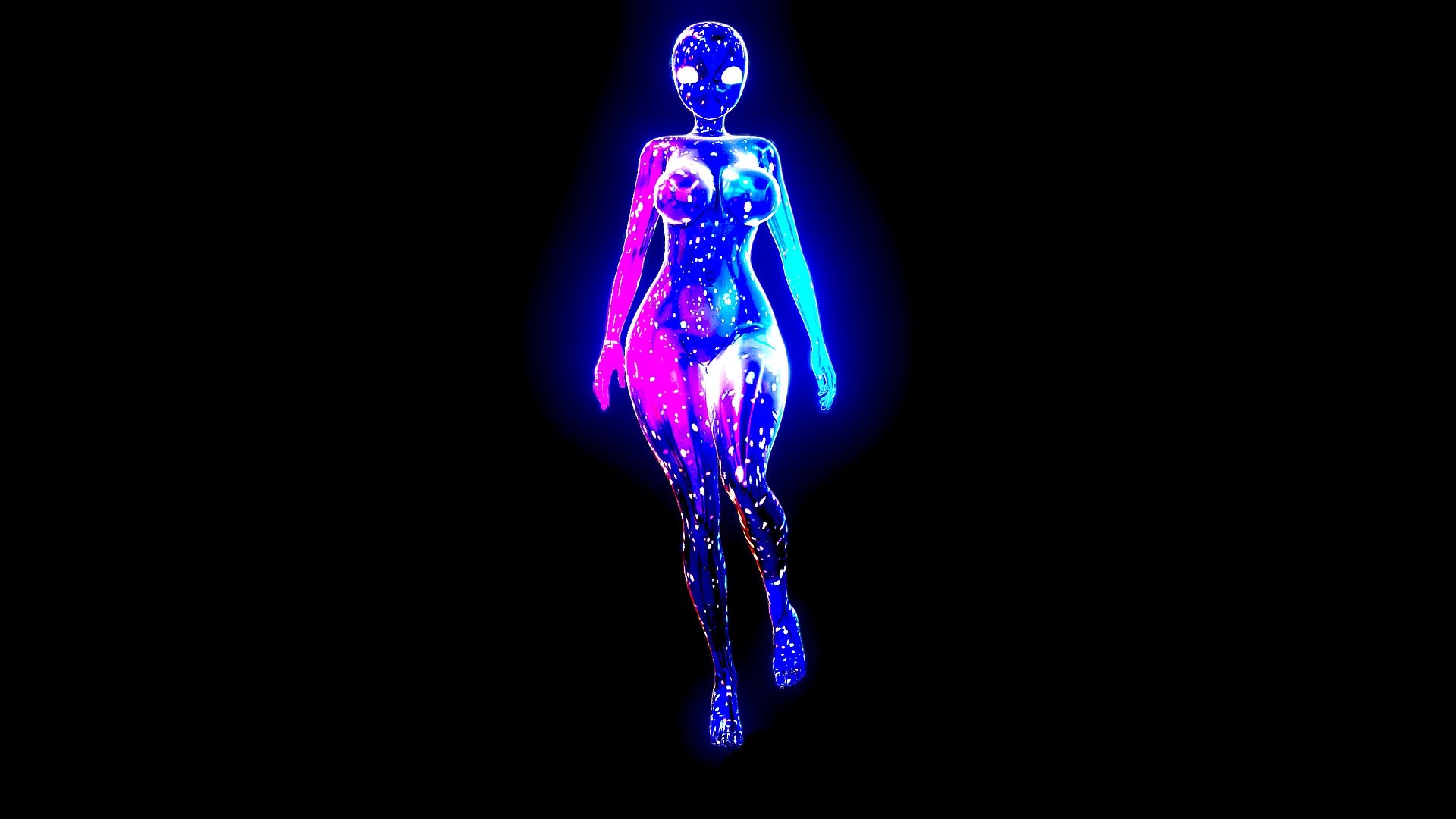 Miss Galaxy 3d model