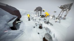 Battle For Hoth Diorama