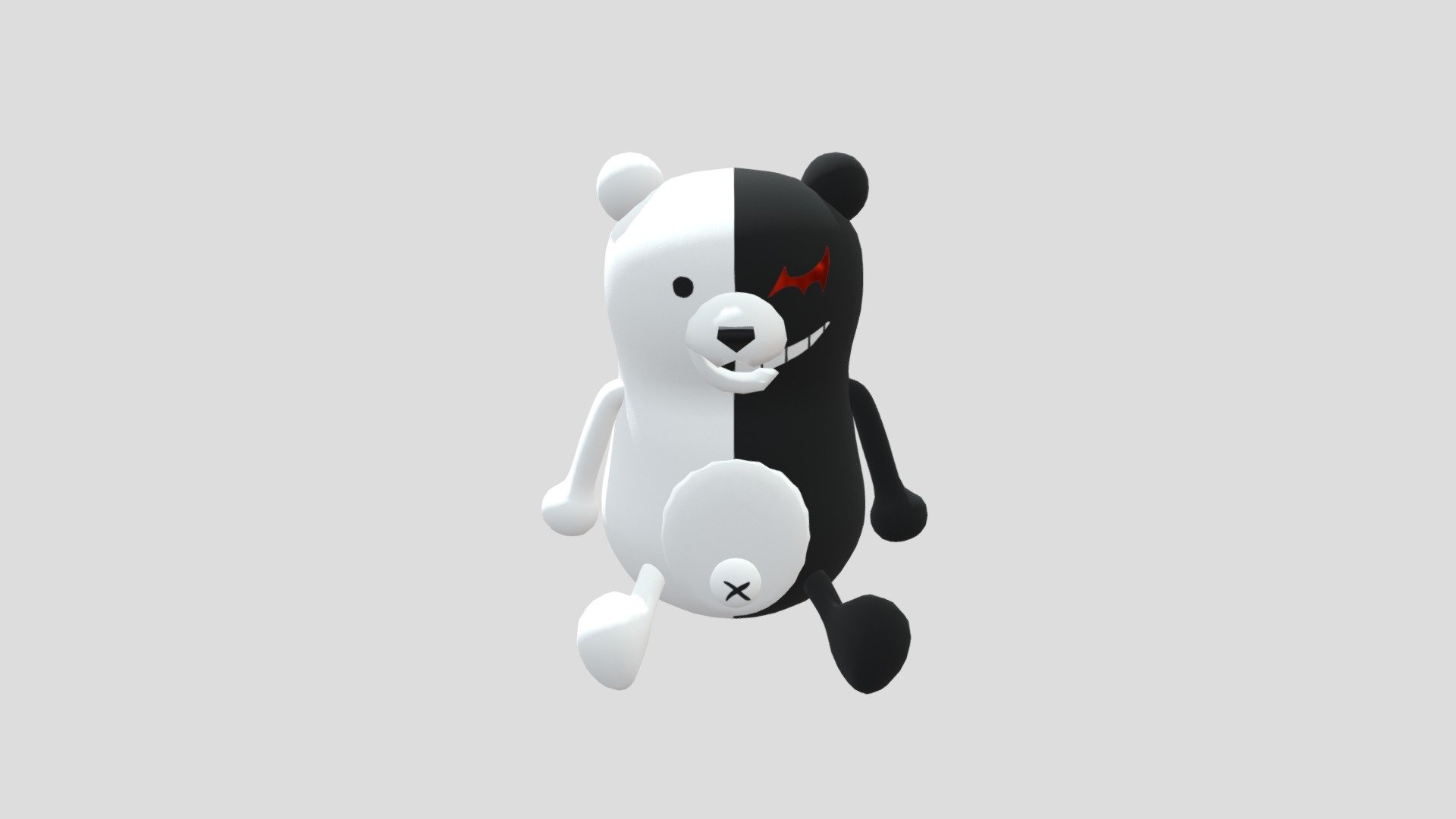 Monokuma 3d model