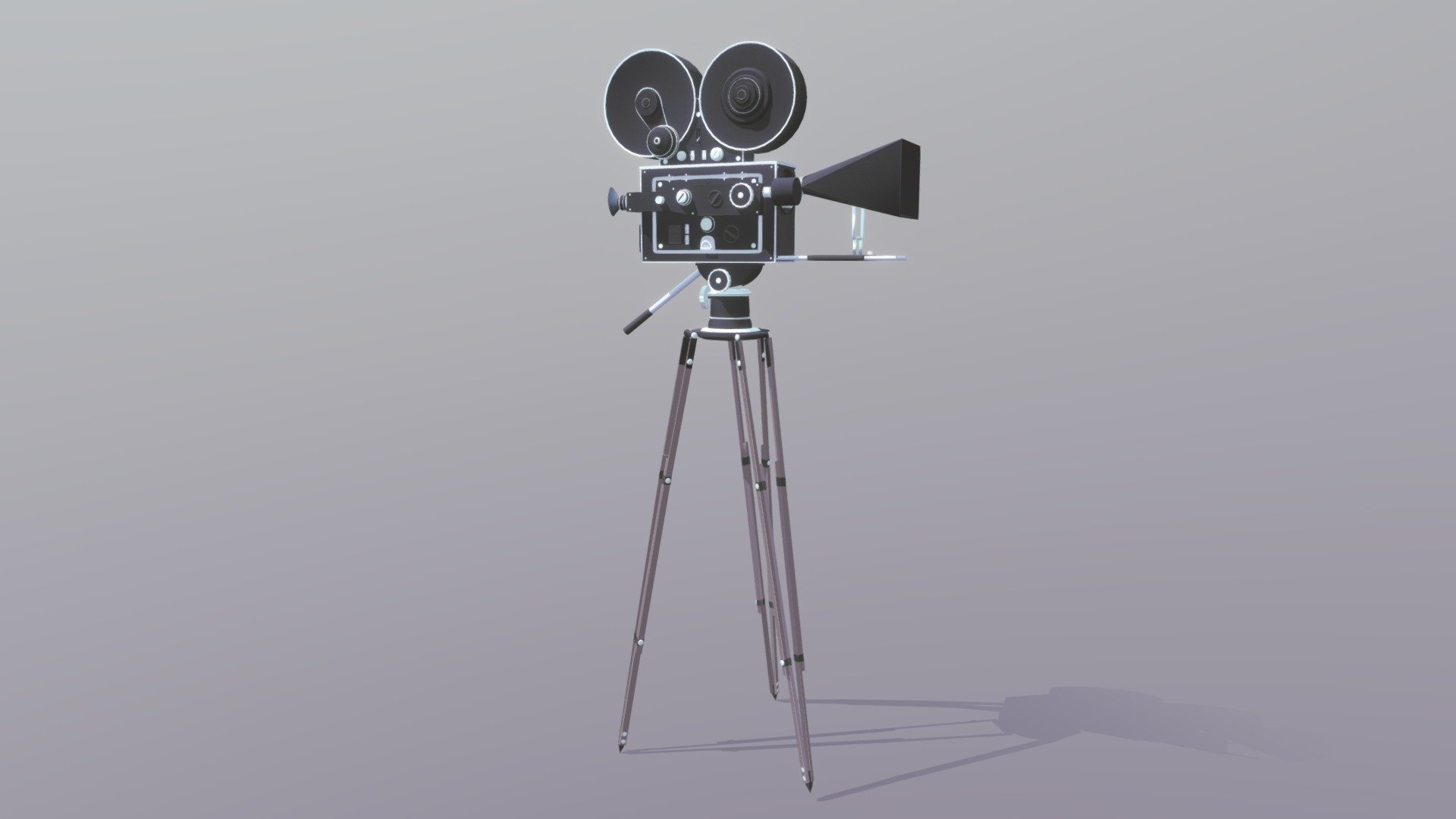 Vintage camera 3d model