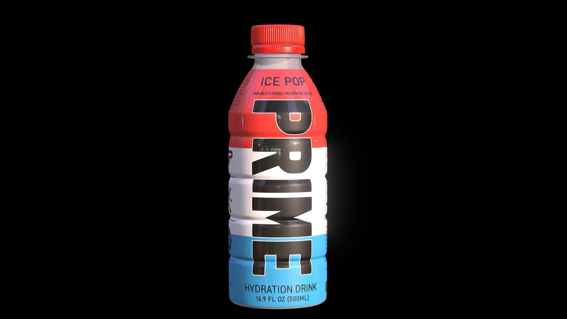 Prime Hydration Ice Pop 3d model