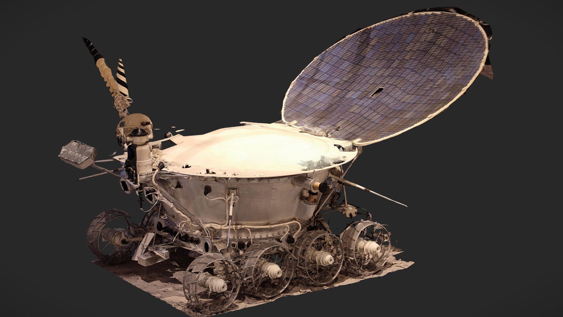 USSR Moon rover 3d model