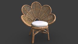 Digitization: Flossie Rattan Petal Chair