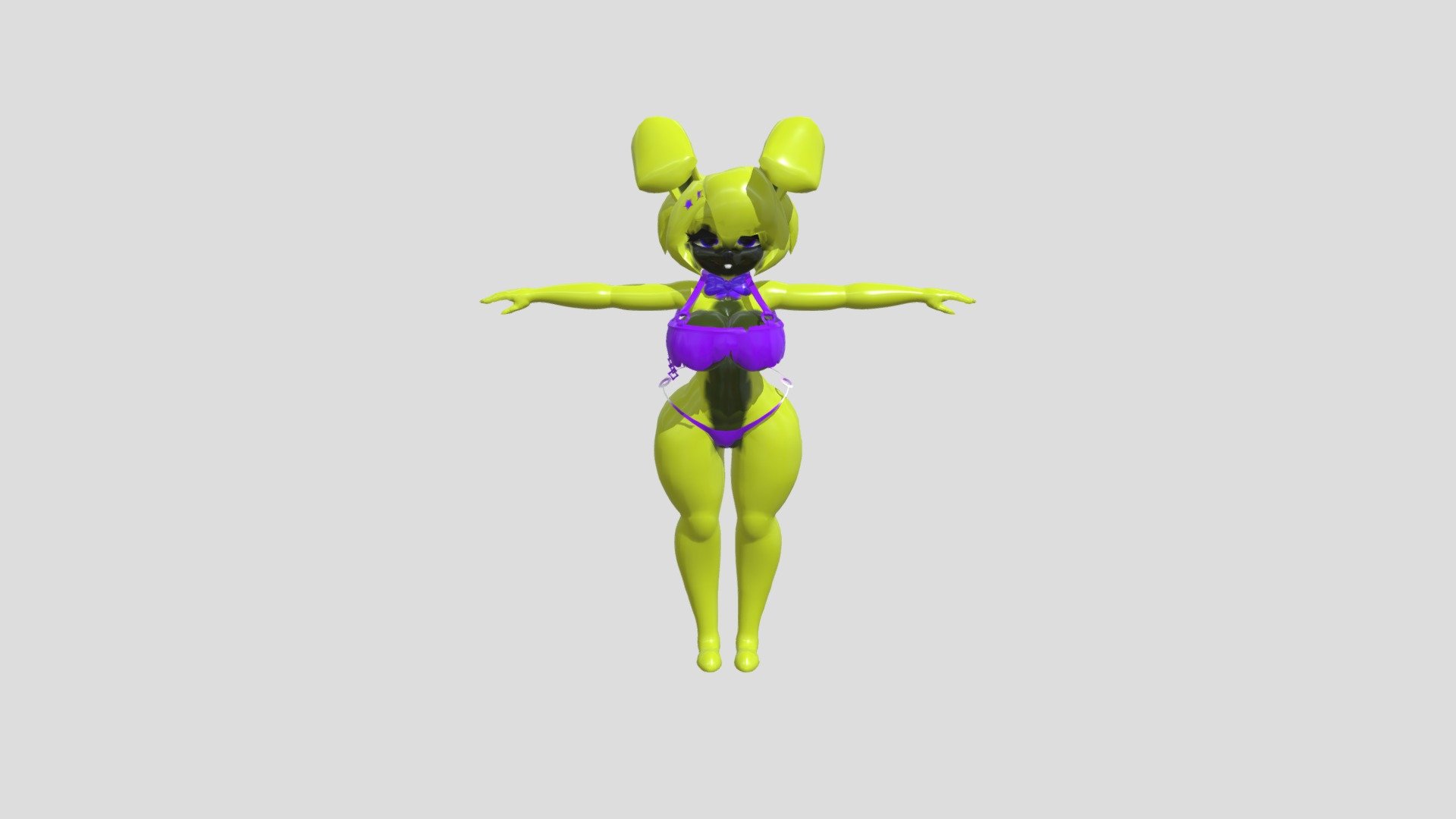 FNIA Spring Bonfie 3d model