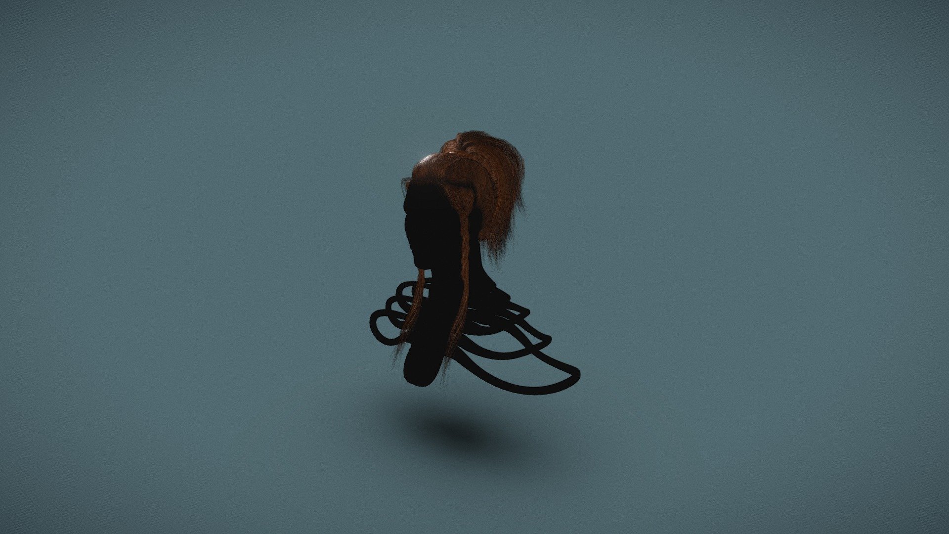 Hair 3d model