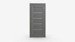 Modern Wooden Interior Door with Furniture 007